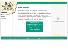 Tablet Screenshot of gasthaus-janvonwerth.de